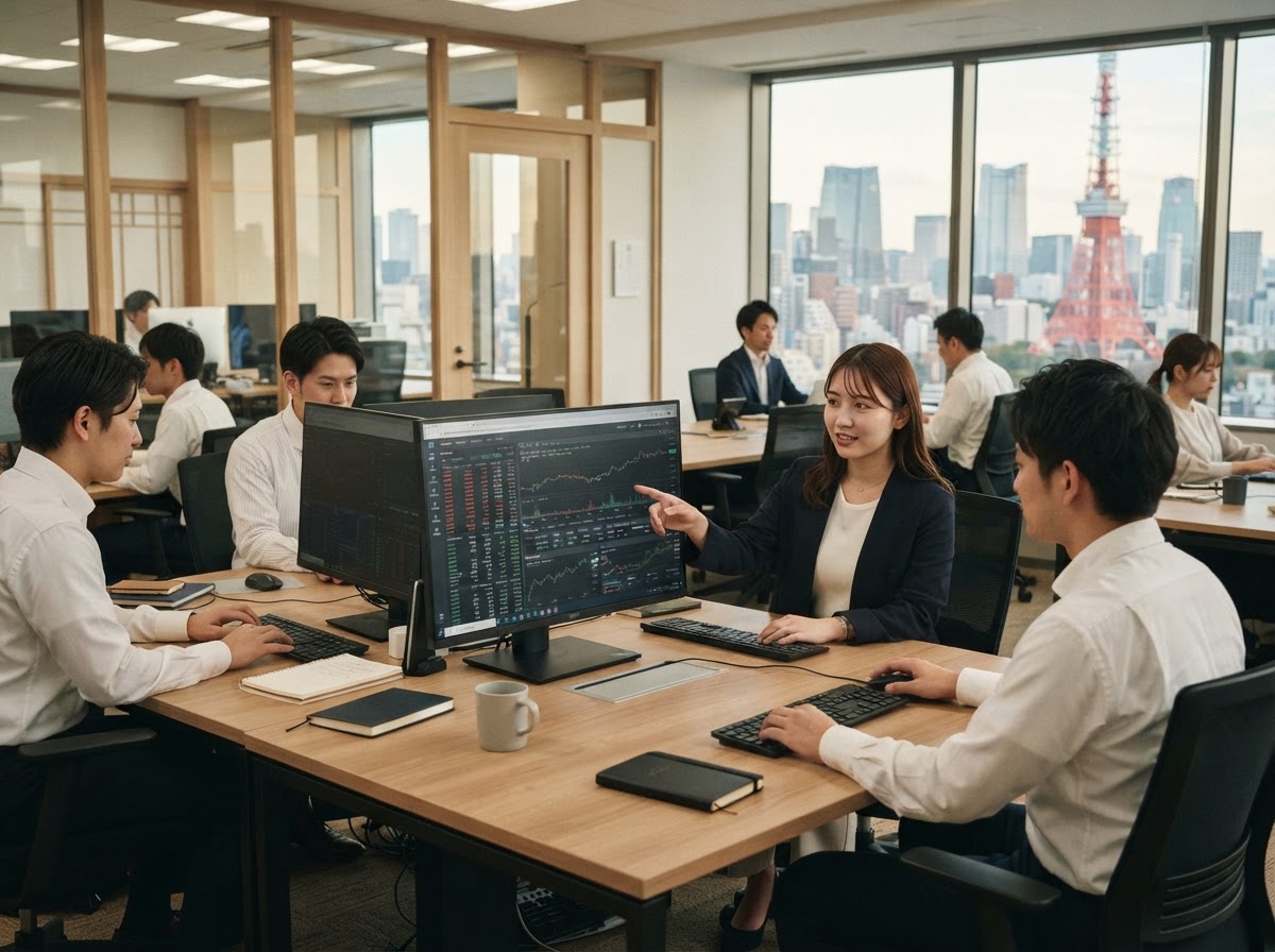 JP JFX predictive modeling dashboard showing portfolio risk parameters